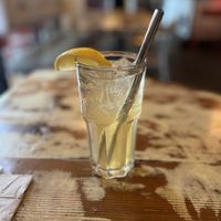 Tasty lemonade  at MeeT in Yaletown in Vancouver