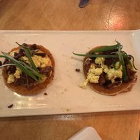 Breakfast Pancake Taco at MeeT in Yaletown in Vancouver