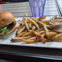 The Happy Burger at MeeT in Yaletown in Vancouver