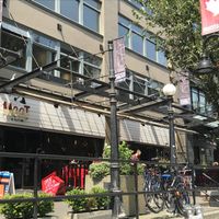 Front entrance at MeeT in Yaletown in Vancouver