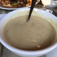 Cauliflower soup 👌 at MeeT in Yaletown in Vancouver