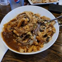 Poutine, looks like crap but it was great at Hometown Sports Grill in Ottawa