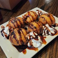 Oreo hushpuppies #Veganuary at Hometown Sports Grill in Ottawa