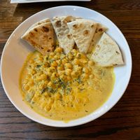 Chickpea button mushroom curry  at Hometown Sports Grill in Ottawa