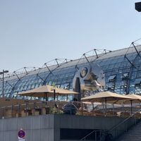 outside terrace  at Hans Im Glück in Berlin
