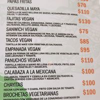 Vegan options at El Cocodrilo in Coba