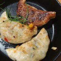 Fried dumplings at Oriental Teahouse in South Yarra