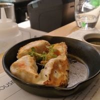 Veggie dumplings at Oriental Teahouse in Melbourne