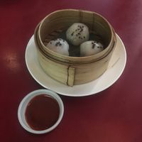 Mushroom buns at Oriental Teahouse in Melbourne