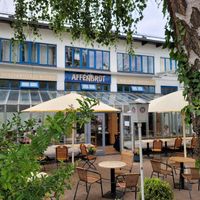 Von außen at Cafe Affenbrot in Luebeck