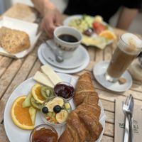   at Cafe Affenbrot in Luebeck