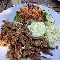 Der Vöner-Teller  at Cafe Affenbrot in Luebeck