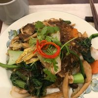 I had the vegetarian noodles and I would rate them 10/10! Really good price (only 99,000) and just sooo yummy. But they also had lots of other choices on the menu.  at Senta Vegetarian in Nha Trang