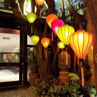 Outside at Senta Vegetarian in Nha Trang