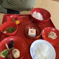 vegetable sides  at Tofu Restaurant Seigen-in - 西源院 in Kyoto