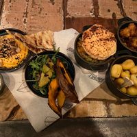 Vegan board  at The Botanist in Chester