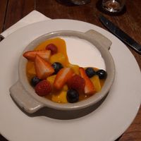 Panna Cotta at The Baker's Arms in Poole