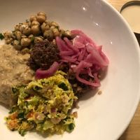 Mezze Harvest Bowl (vegan) at Kitava in San Francisco