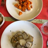 Pumpkin and Topinambur at Bistro Verdepaglia in Forli