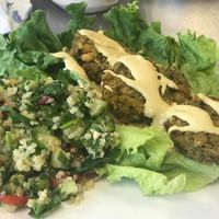 Falafel at Plant Inspired Kitchen in Woodstock