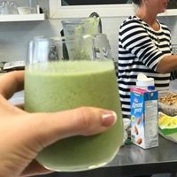 Green Smoothie at Plant Inspired Kitchen in Woodstock