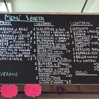Il menu  at Vegeta in Bologna