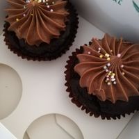 Choc flavour at Cupcake Central in Narre Warren