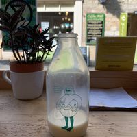 Oat milk with a view
 at Steep & Filter in Skipton