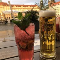 Drinks at Hans im Glück in Dresden