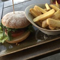 Fabelhaftige burger at Hans im Glück in Dresden