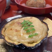Melty eggplant   at Tenryuji Temple Shigetsu in Kyoto