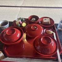 … and tea   at Tenryuji Temple Shigetsu in Kyoto
