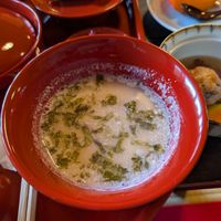 Soup at Tenryuji Temple Shigetsu in Kyoto