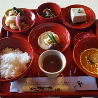 set at Tenryuji Temple Shigetsu in Kyoto