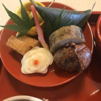 Lunch set at Tenryuji Temple Shigetsu in Kyoto