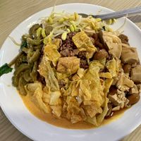 Big portions  at Yum Yum Yummy Vegetarian - Bukit Merah Central in Central Singapore