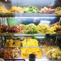 Yummy food at Yum Yum Yummy Vegetarian - Bukit Merah Central in Central Singapore