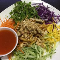 5 colour salad  at Huyen Trang in Da Nang