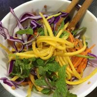 5 colour salad in small bowl at Huyen Trang in Da Nang
