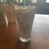 Coffee with coconut milk  at Connect Cafe in Chiang Rai