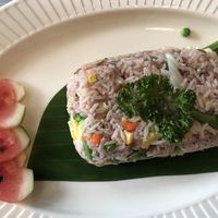  Vegetable Fried Rice 😍 at Connect Cafe in Chiang Rai