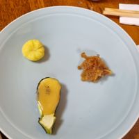 Apetizer at Seizan Sodo in Kyoto