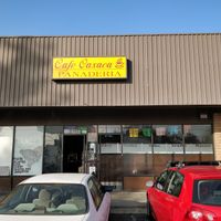 Store front at  Panaderia Cafe Oaxaca in Clovis