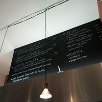 the menu at Alfalfa in Leuven