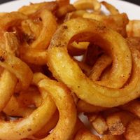 curly fries at The Tipsy Turtle in Jenkins Township