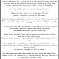 Offering an array of vegan & vegetarian friendly foods! at The Tipsy Turtle in Jenkins Township