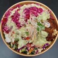 Husband's lunch at Iku Wholefoods Kitchen - Martin Place in Sydney