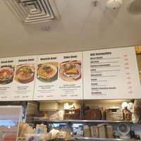 Menuboard at Iku Wholefoods Kitchen - Martin Place in Sydney
