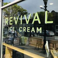 Storefront  at Revival Ice Cream in Monterey