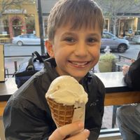 Tahitian vanilla - vegan kid approved!  at Revival Ice Cream in Monterey